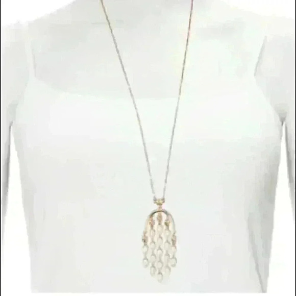 Vince Camuto Waterfall Pearl Pendant Necklace - Picture 2 of 3